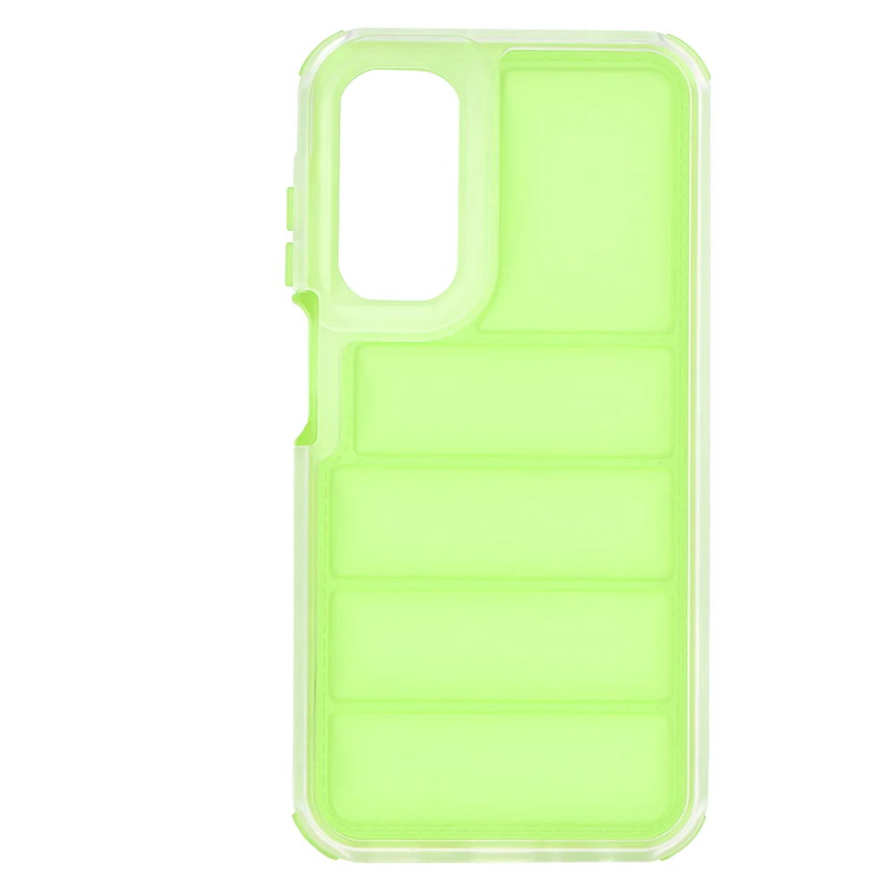 Case for Samsung Galaxy A25 A256, Techsuit, Wave Shield, Green - Image 2