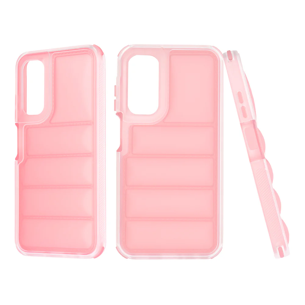 Case for Samsung Galaxy A25 A256, Techsuit, Wave Shield, Pink - Image 4