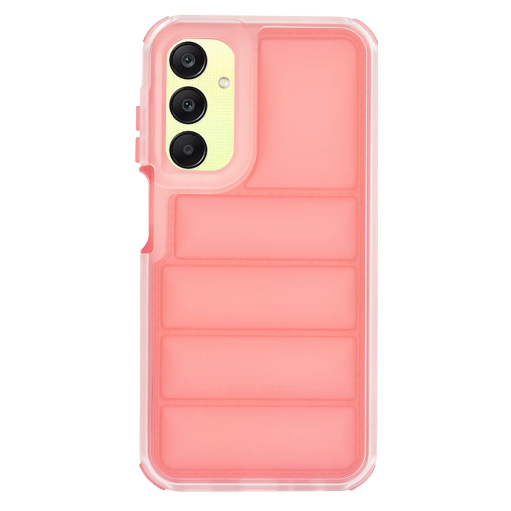 Case for Samsung Galaxy A25 A256, Techsuit, Wave Shield, Red - Image 3