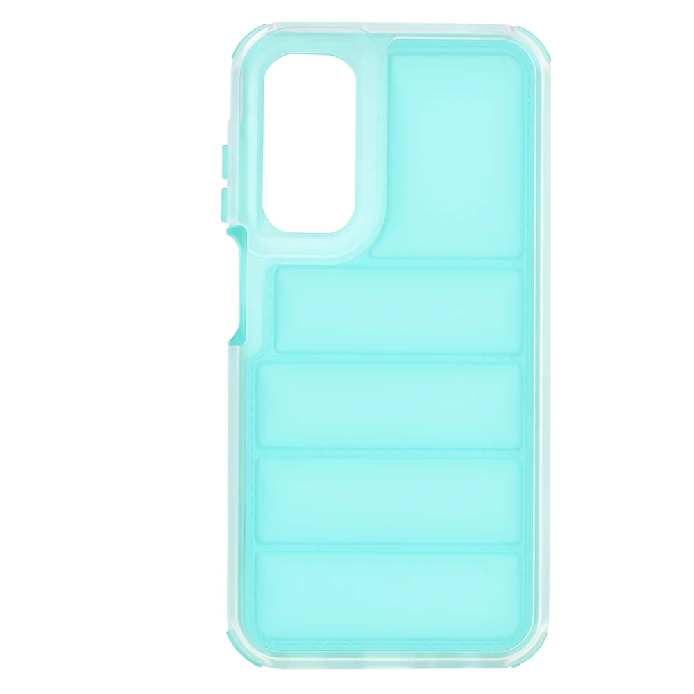Case for Samsung Galaxy A25 A256, Techsuit, Wave Shield, Turquoise - Image 2