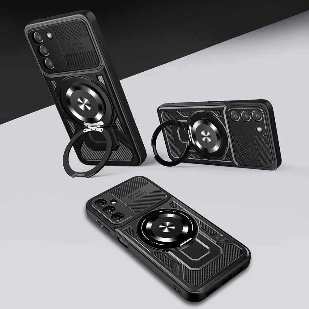 Case for Samsung Galaxy A27 5G, Techsuit, RuggedCam, Gray - Image 3