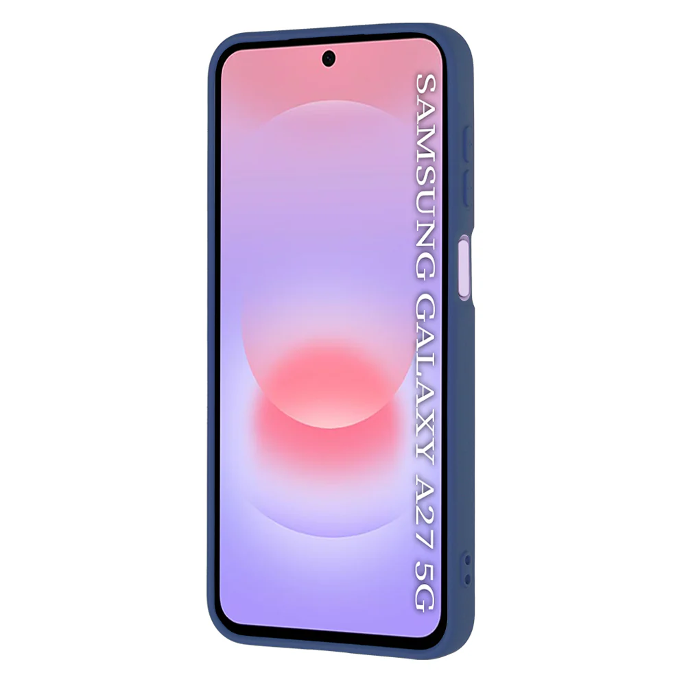 Case for Samsung Galaxy A27 5G, Techsuit, SoftFlex, Navy Blue - Image 2