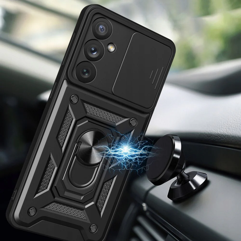 Case for Samsung Galaxy A34 A346, Techsuit, CamShield, Black - Image 5