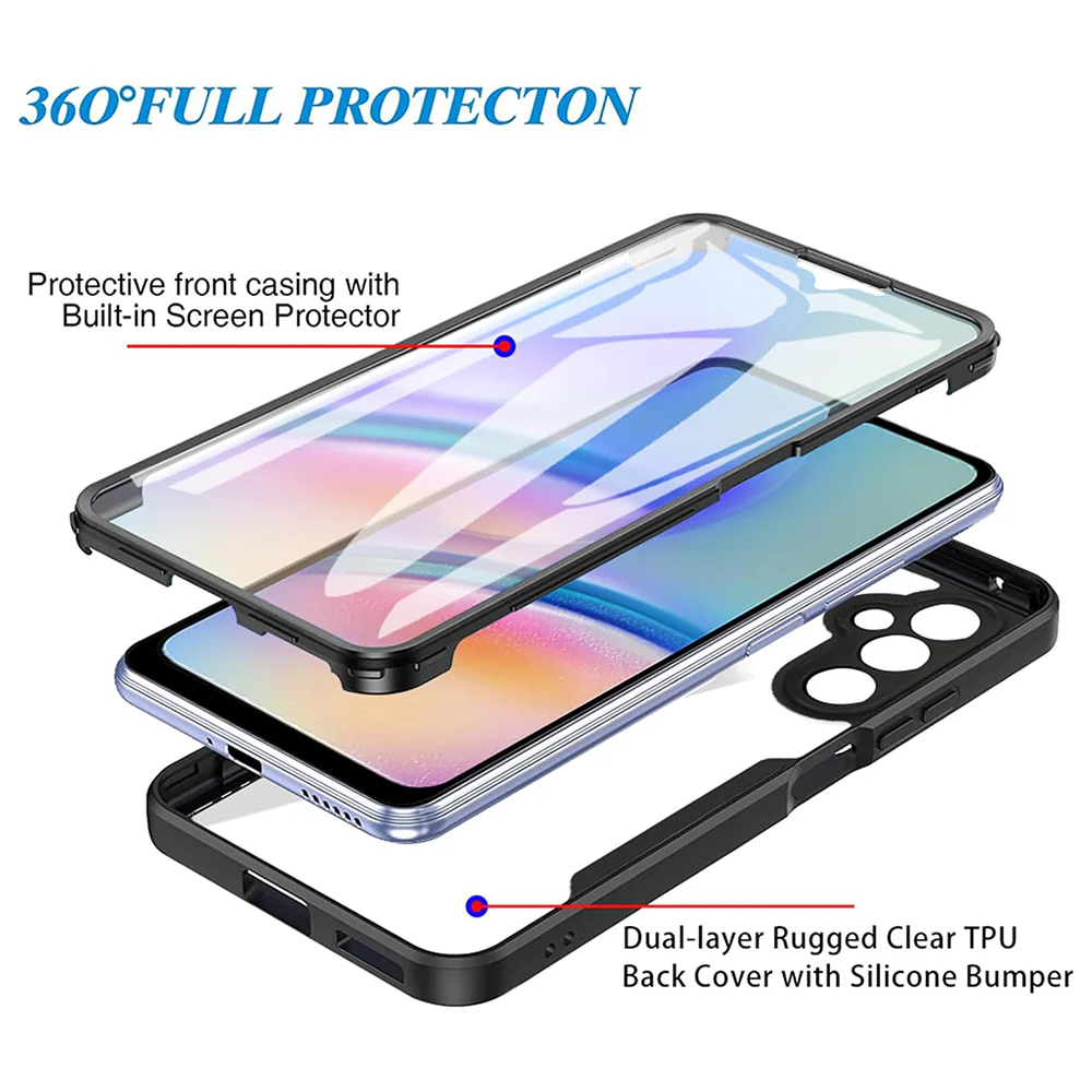Case for Samsung Galaxy A34 A346, Techsuit, ColorVerse 360, Pink - Image 2