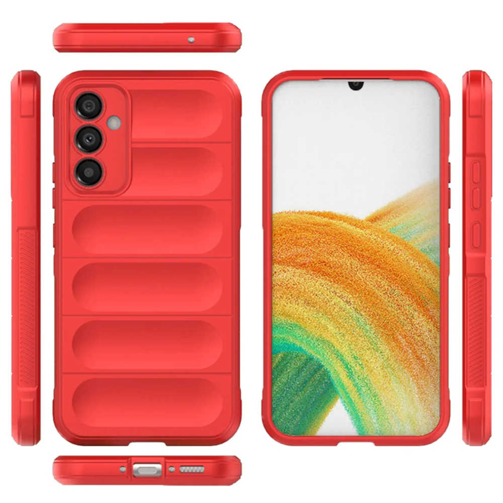 Case for Samsung Galaxy A34 A346, Techsuit, Magic Shield, Black - Image 2