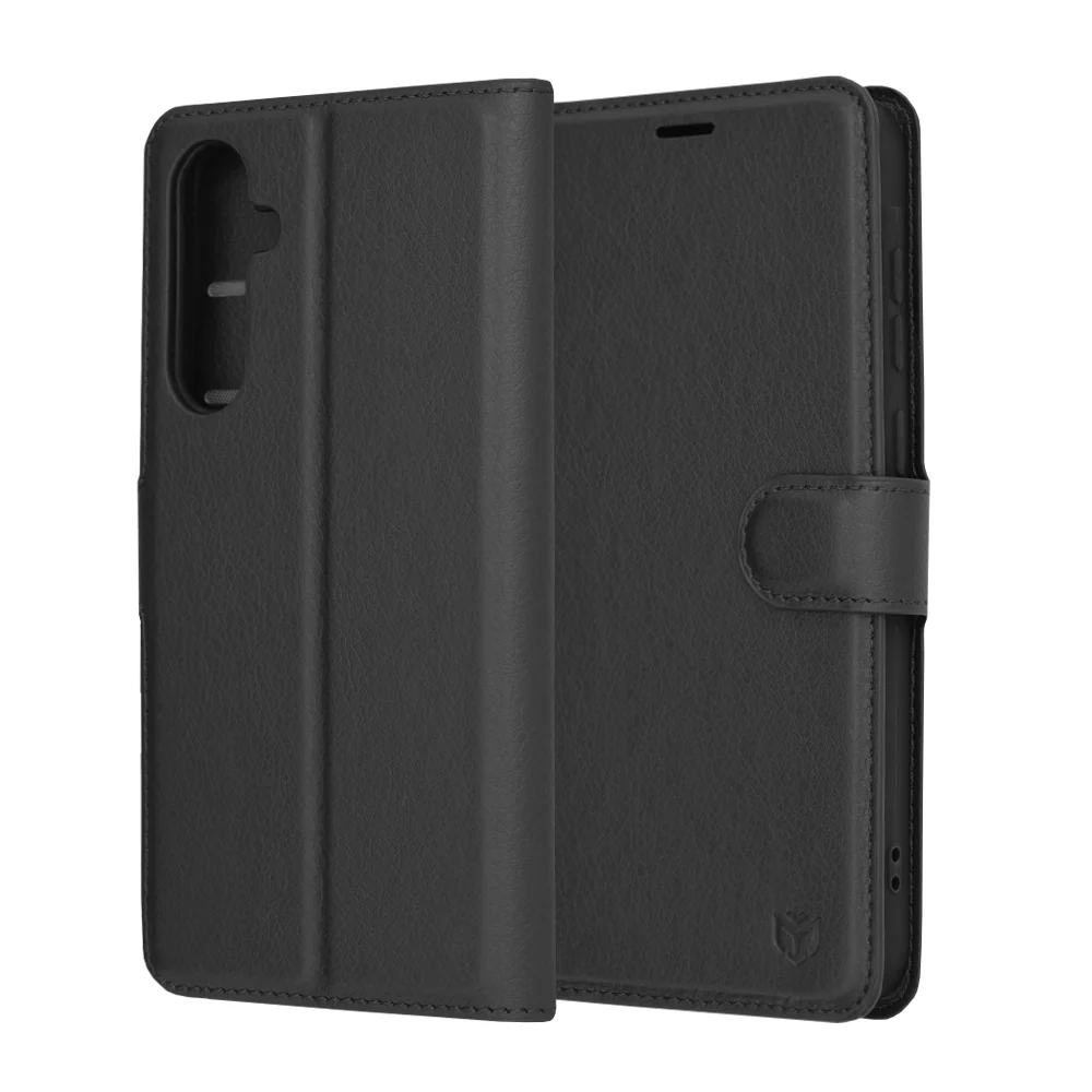 Case for Samsung Galaxy A35 5G A356, Techsuit, Leather Folio, Black - Image 6