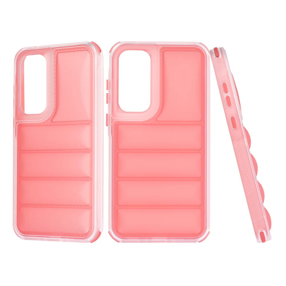 Case for Samsung Galaxy A35 5G A356, Techsuit, Wave Shield, Red - Image 4