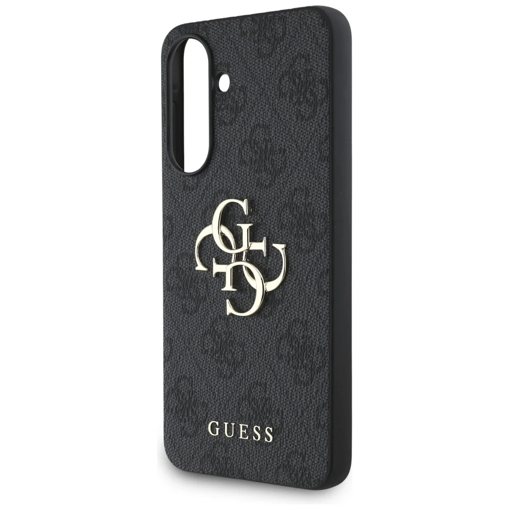Case for Samsung Galaxy A36 A366, Guess, 4G Big Logo, Black - Image 5