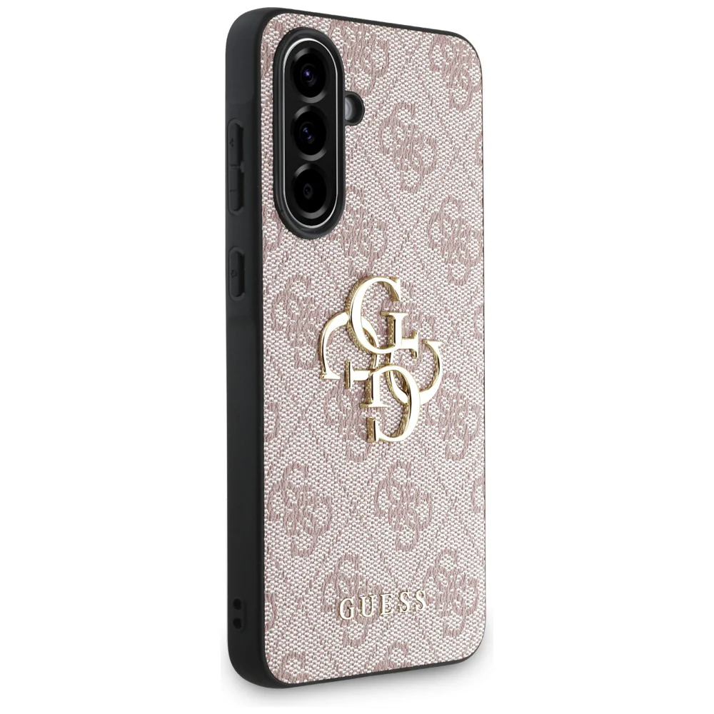 Case for Samsung Galaxy A36 A366, Guess, 4G Big Logo, Pink - Image 5