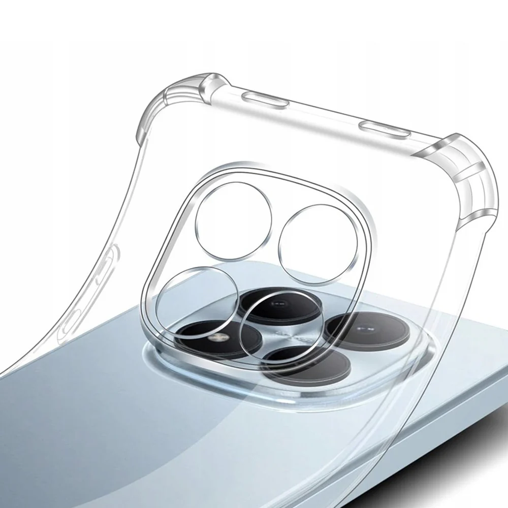 Case for Samsung Galaxy A37 5G, Techsuit, Shockproof Clear, Transparent - Image 4