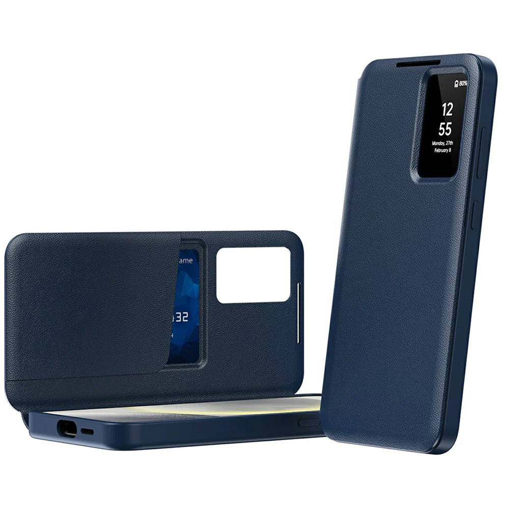 Case for Samsung Galaxy A37 5G, Techsuit, SmartView, Blue - Image 2