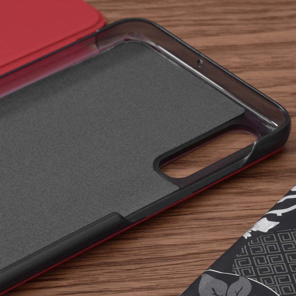 Case for Samsung Galaxy A50s A507 / A30s A307 / A50 A505, Techsuit, eFold, Red - Image 3