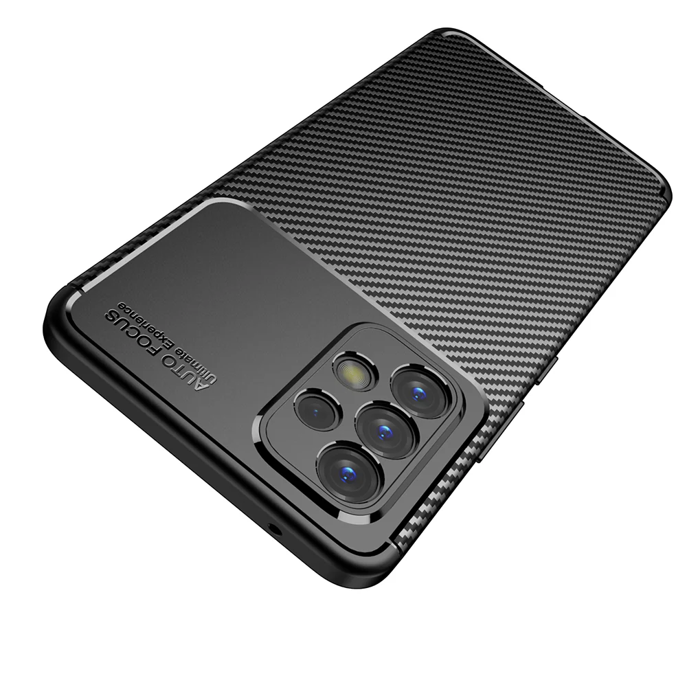Case for Samsung Galaxy A53 5G A536, Techsuit, CarbonFiber, Black - Image 5
