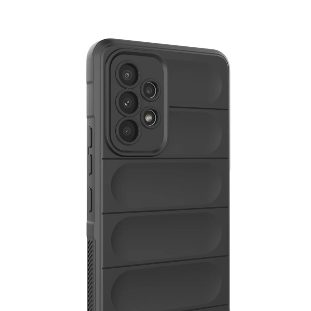 Case for Samsung Galaxy A53 5G A536, Techsuit, Magic Shield, Black - Image 3