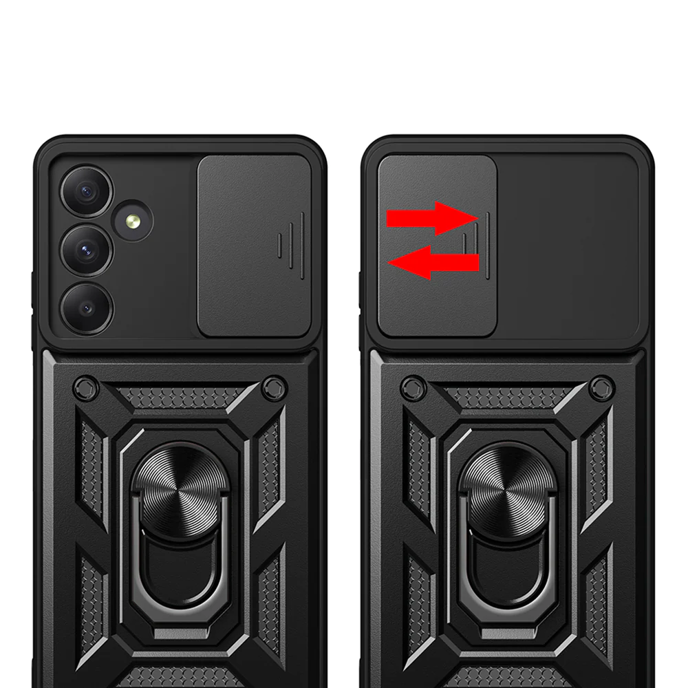 Case for Samsung Galaxy A55 5G A556, Techsuit, CamShield, Blue - Image 3