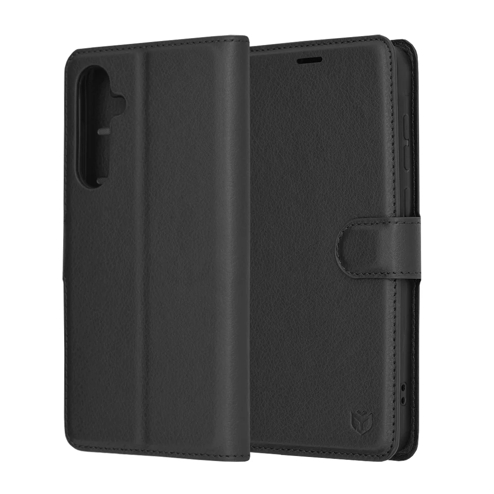 Case for Samsung Galaxy A55 5G A556, Techsuit, Leather Folio, Black - Image 6
