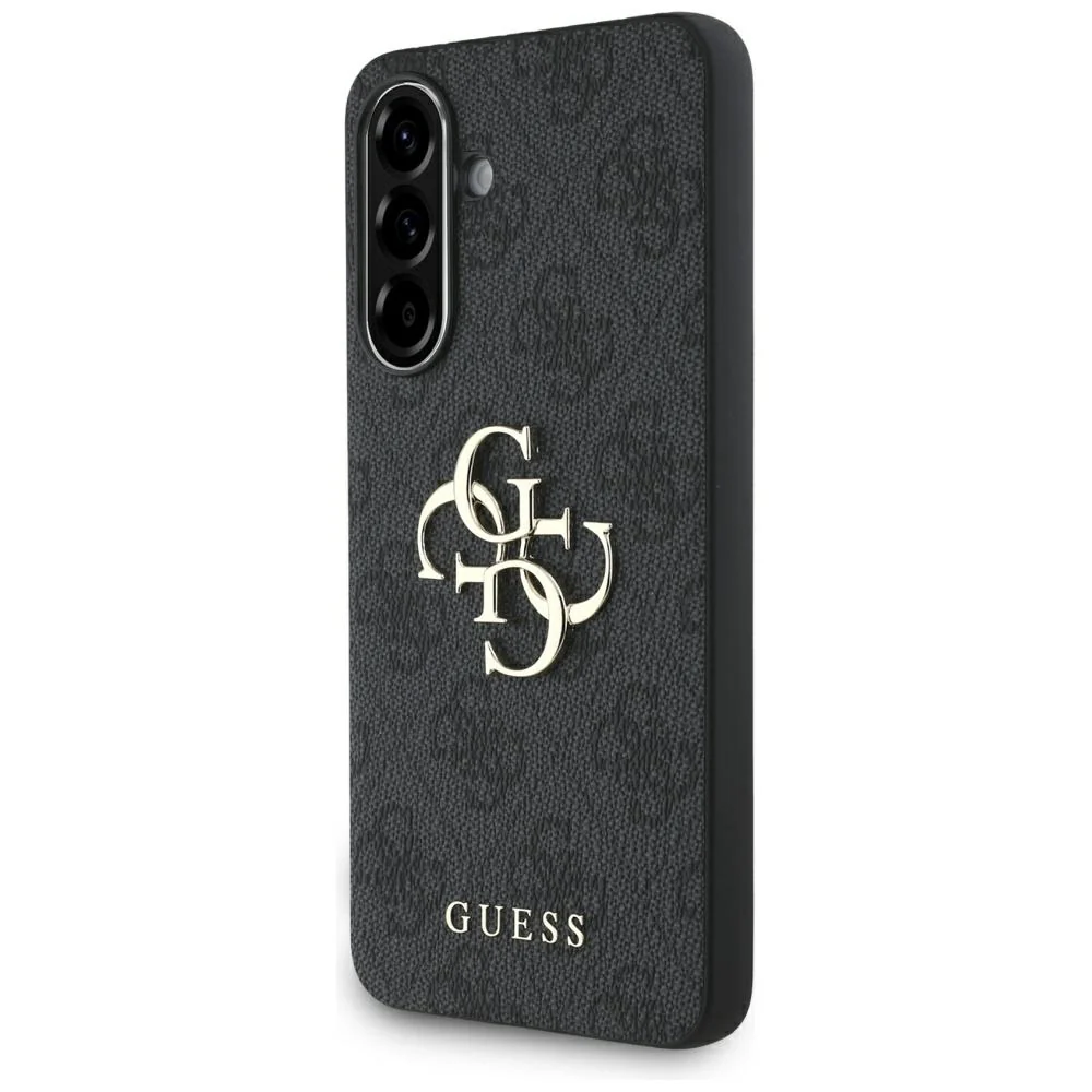 Case for Samsung Galaxy A56 A566, Guess, 4G Big Logo, Black - Image 3