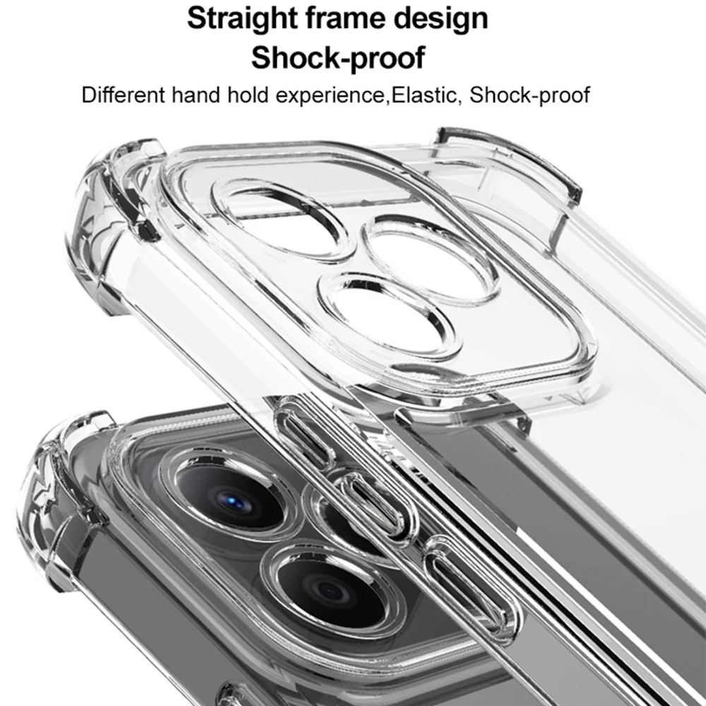 Case for Samsung Galaxy A56 A566, Techsuit, Shockproof Clear, Transparent - Image 3