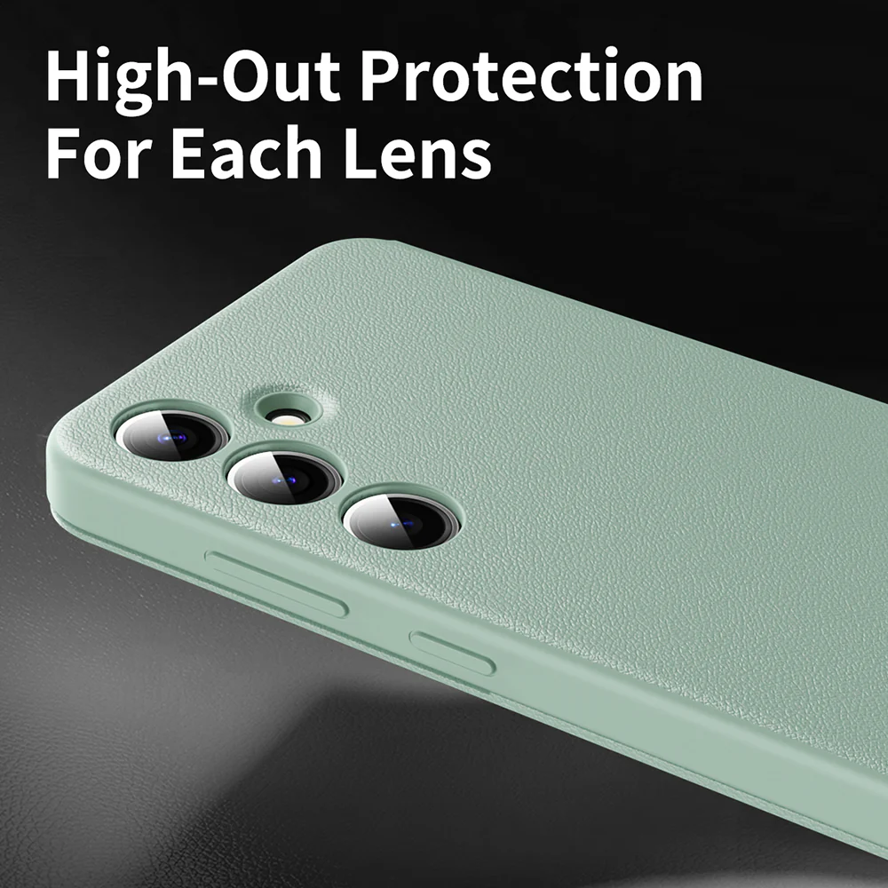 Case for Samsung Galaxy A56 A566, Techsuit, SmartView, Green - Image 5