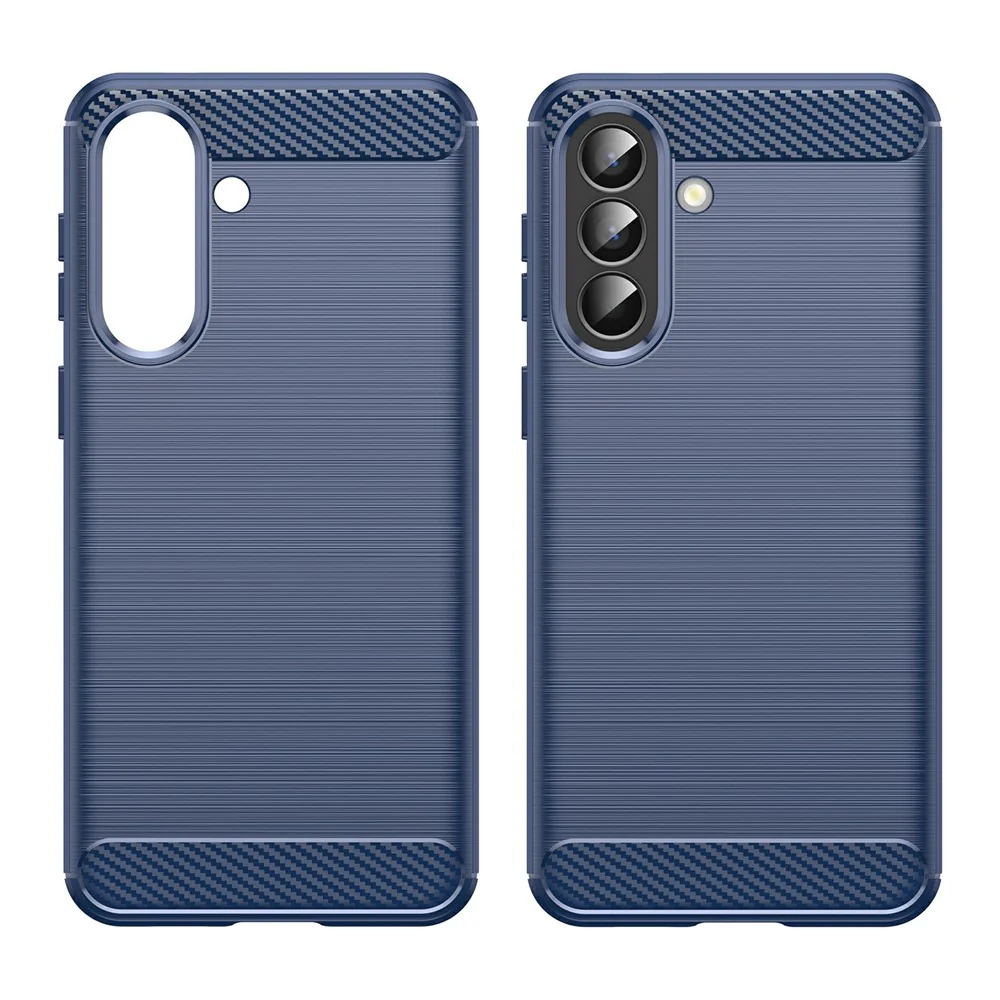 Case for Samsung Galaxy A57 5G, Techsuit, Carbon, Blue - Image 2