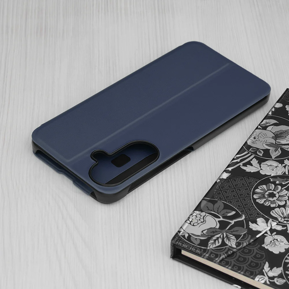 Case for Samsung Galaxy A57 5G, Techsuit, eFold, Dark Blue - Image 2