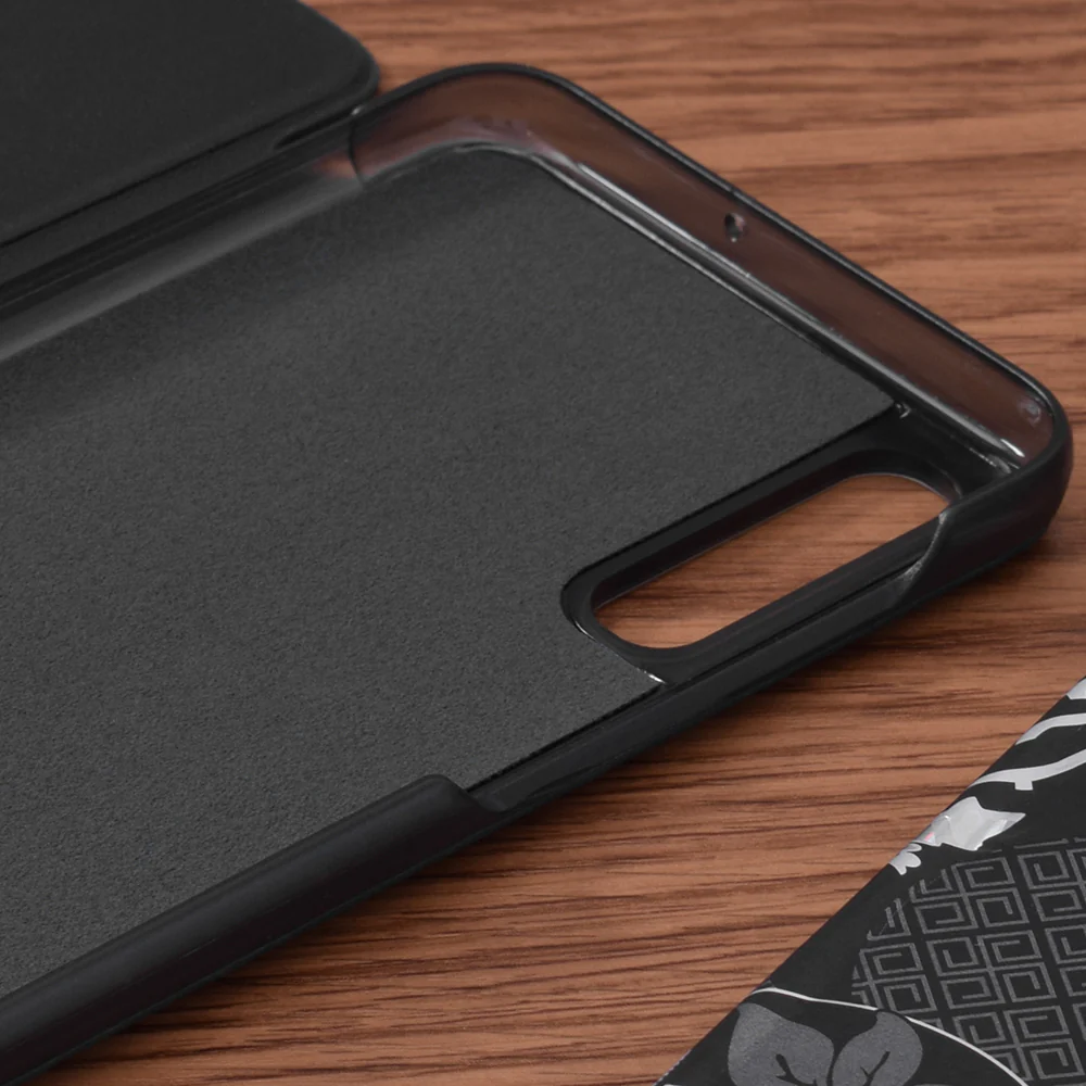 Case for Samsung Galaxy A70s A707 / A70 A705, Techsuit, eFold, Black - Image 3