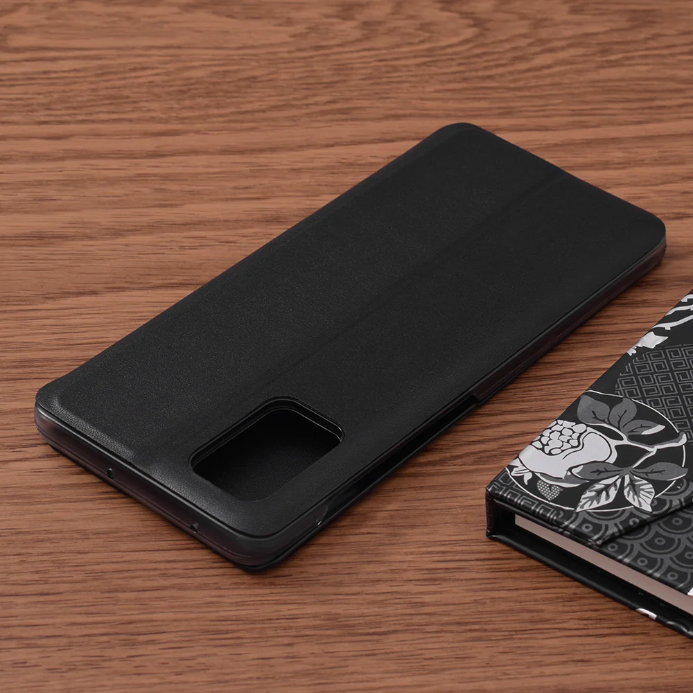 Case for Samsung Galaxy A71 A715, Techsuit, eFold, Black - Image 2