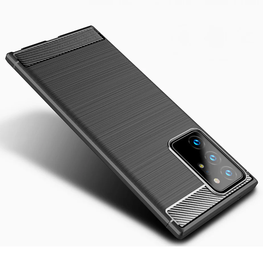Case for Samsung Galaxy Note 20 Ultra 5G N986 / Note 20 Ultra N985, Techsuit, Carbon, Black - Image 5