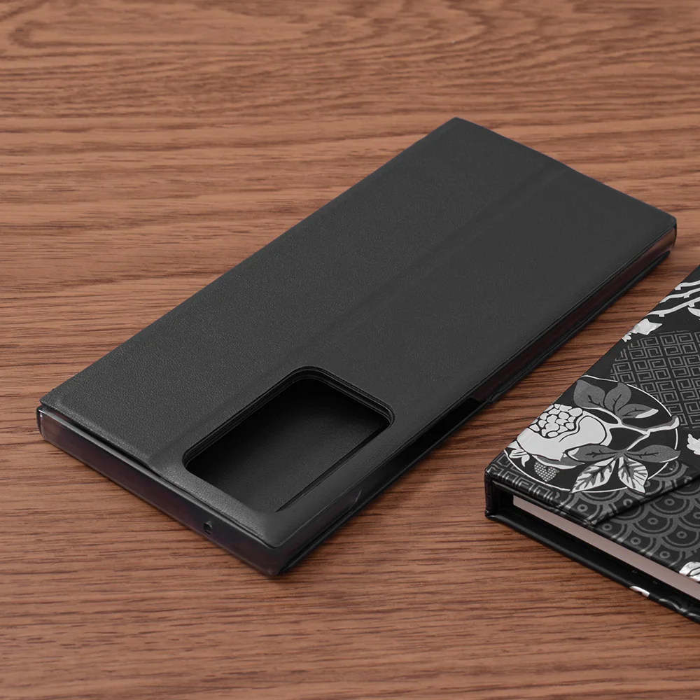 Case for Samsung Galaxy Note 20 Ultra 5G N986 / Note 20 Ultra N985, Techsuit, eFold, Black - Image 2