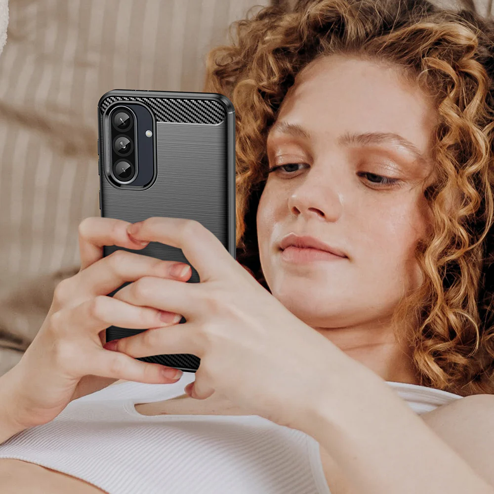 Case for Samsung Galaxy S10e G970, Techsuit, Carbon, Black - Image 4