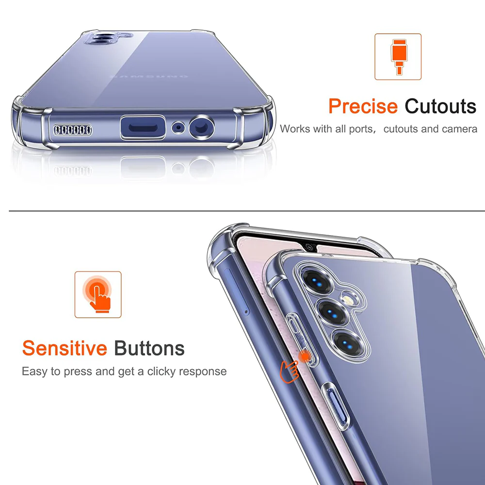 Case for Samsung Galaxy S20 Ultra 5G G988 / S20 Ultra G988, Techsuit, Shockproof Clear, Transparent - Image 3