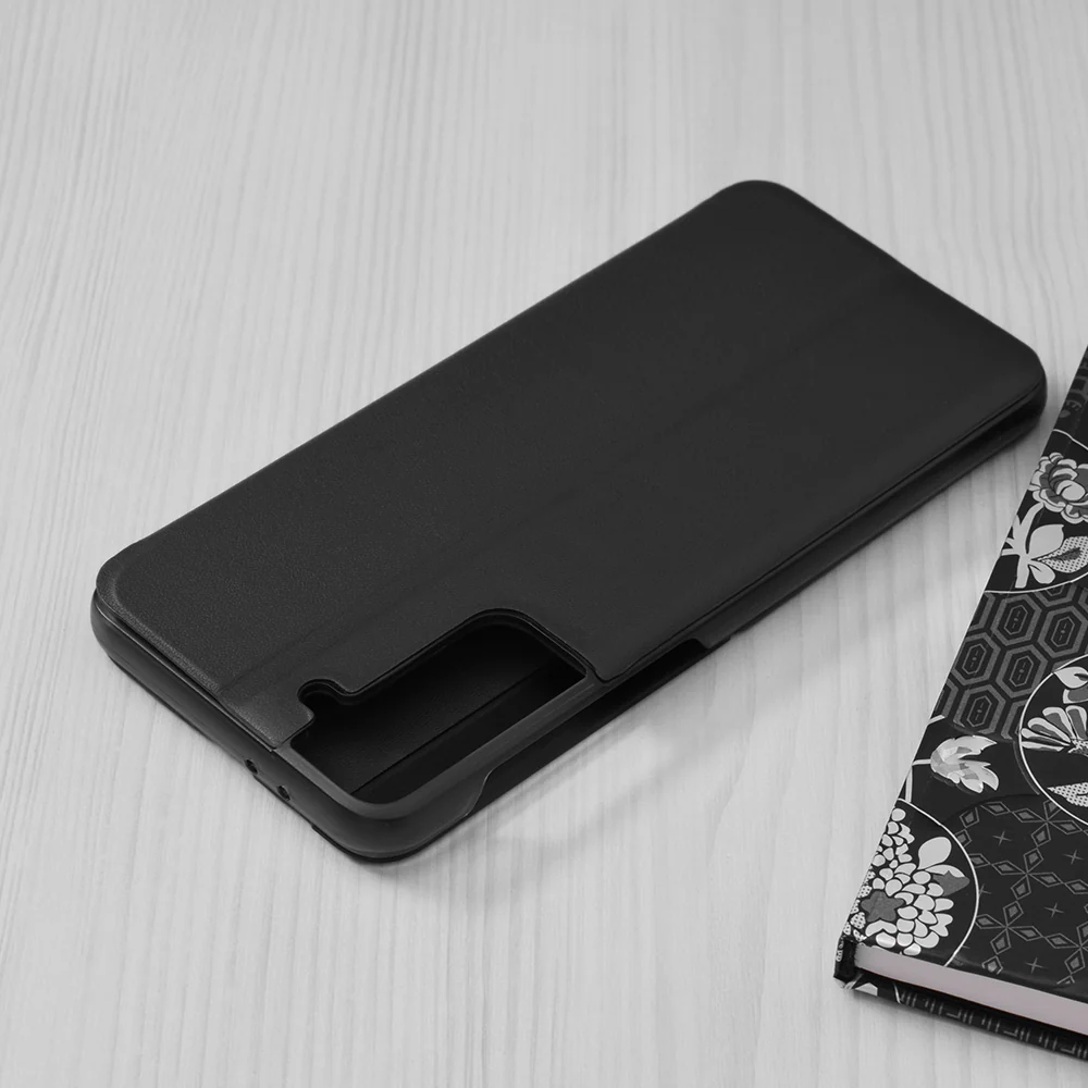 Case for Samsung Galaxy S21 5G G991, Techsuit, eFold, Black - Image 2