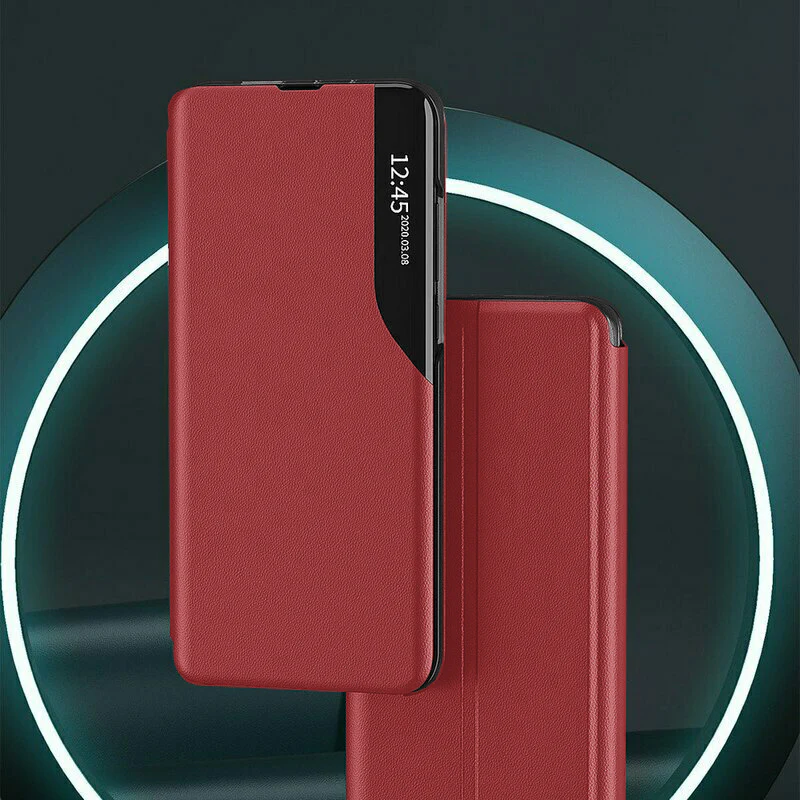 Case for Samsung Galaxy S22 Ultra 5G S908, Techsuit, eFold, Red - Image 6