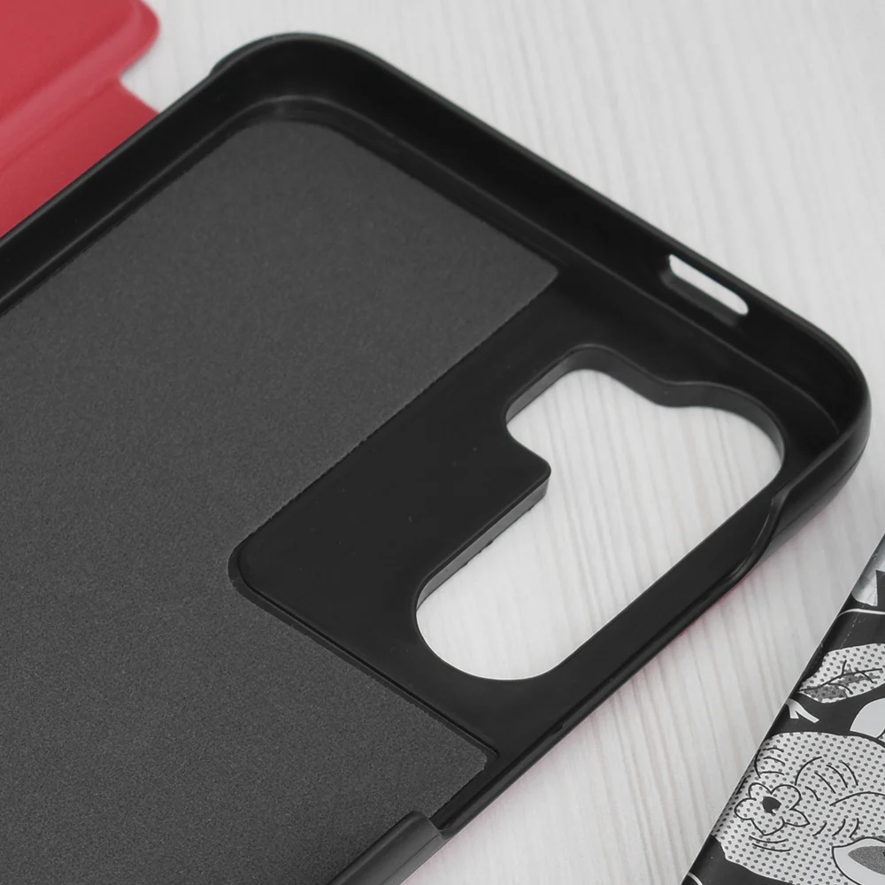 Case for Samsung Galaxy S23 FE S711, Techsuit, eFold, Red - Image 3