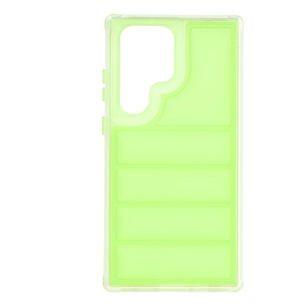 Case for Samsung Galaxy S23 FE S711, Techsuit, Wave Shield, Green - Image 2