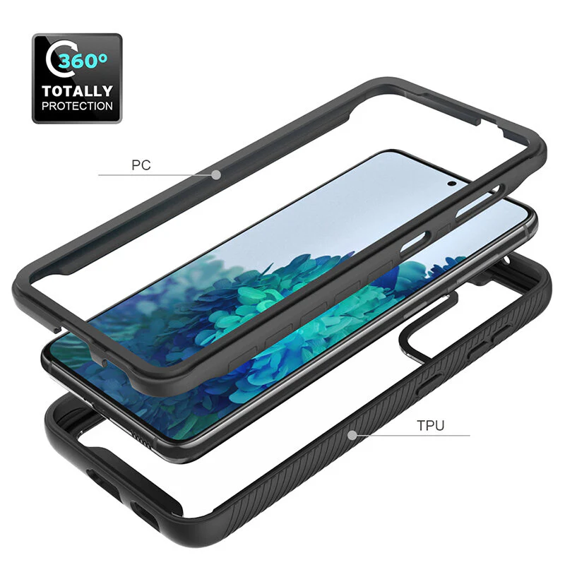 Case for Samsung Galaxy S23 S911, Techsuit, Defense360 Pro, Black - Image 4