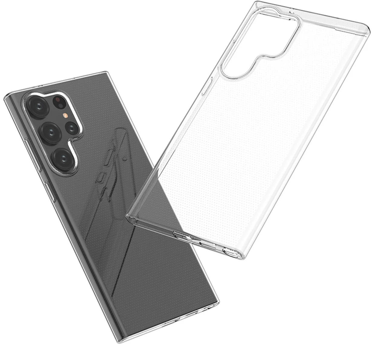 Case for Samsung Galaxy S23 Ultra S918, OEM, Ultra Slim, 0.5mm, Transparent - Image 3