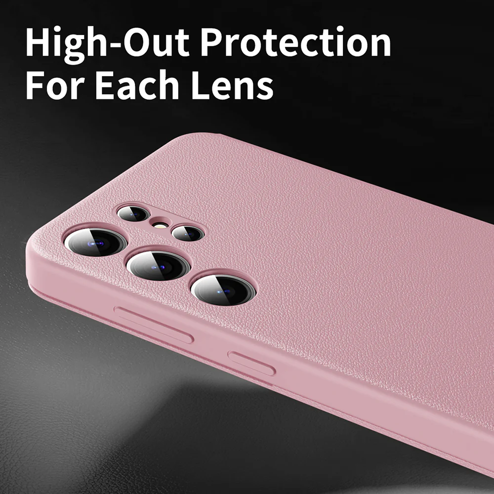 Case for Samsung Galaxy S23 Ultra S918, Techsuit, SmartView, Pink - Image 4