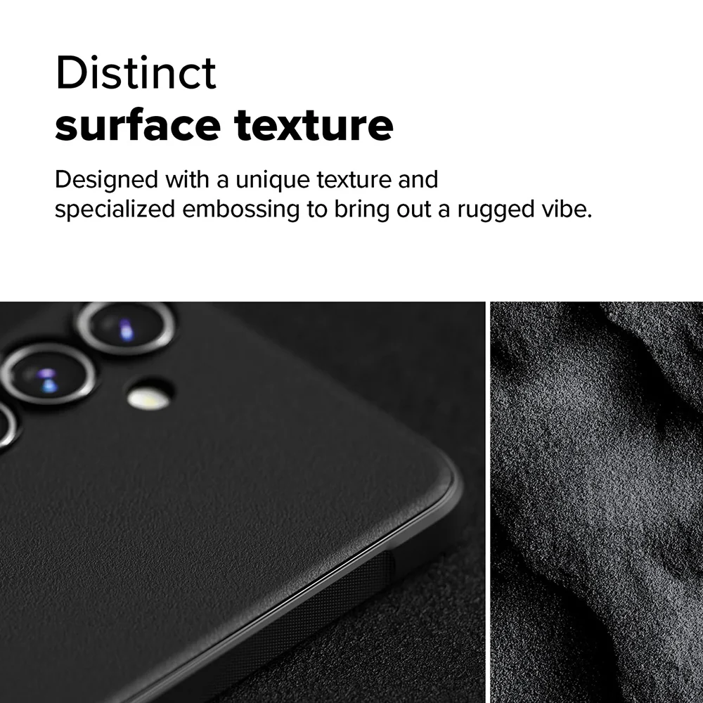 Case for Samsung Galaxy S24 FE S721, Ringke, Onyx, Black - Image 2
