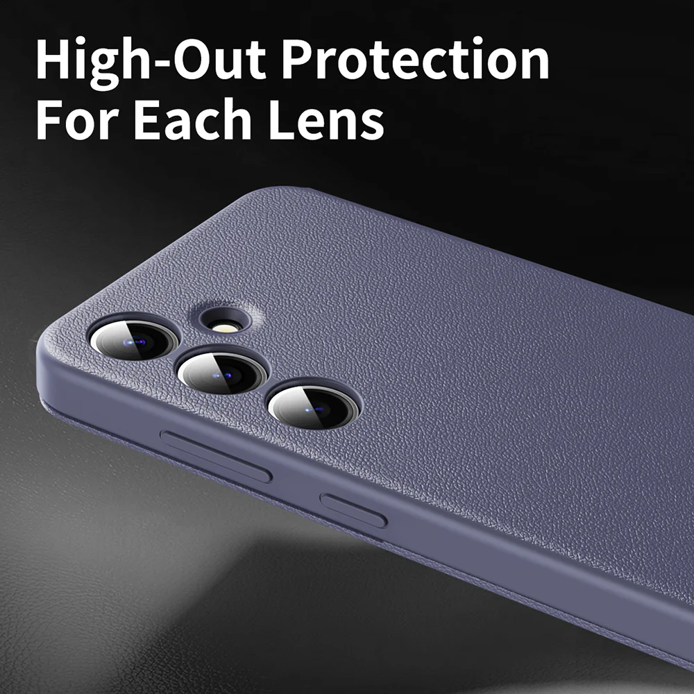 Case for Samsung Galaxy S24 FE S721, Techsuit, SmartView, Purple - Image 3