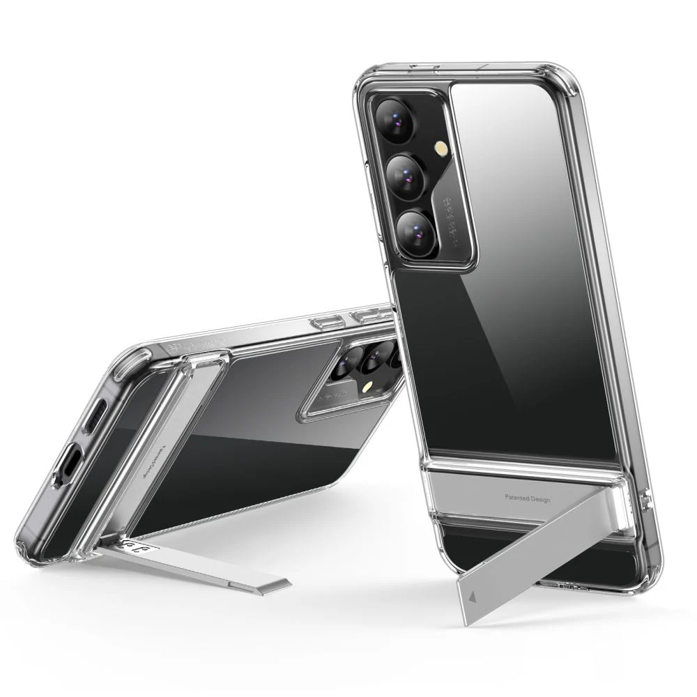 Case for Samsung Galaxy S24+ S926, ESR, Air Shield Boost Kickstand, Transparent - Image 2