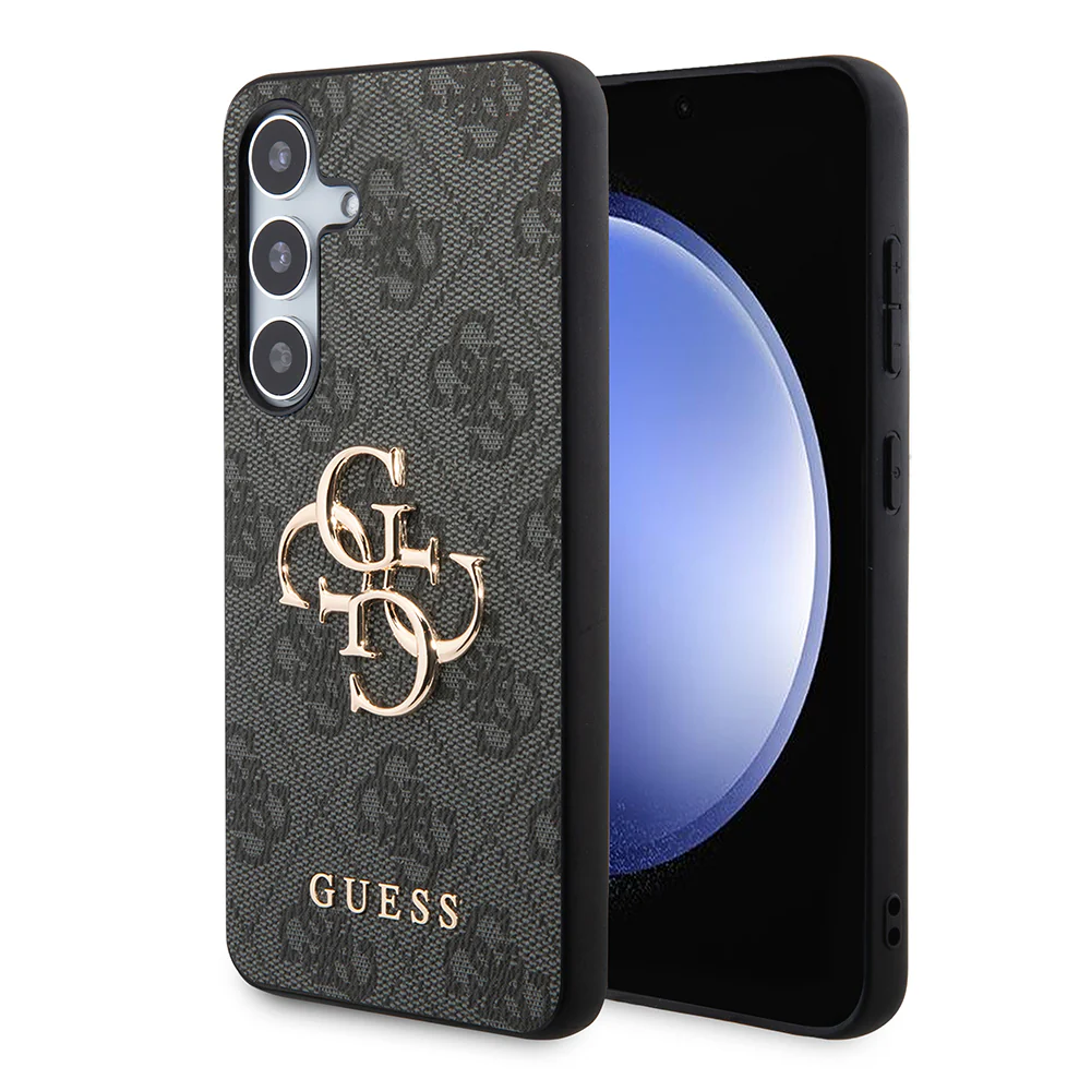 Case for Samsung Galaxy S24+ S926, Guess, 4G Big Logo, Black