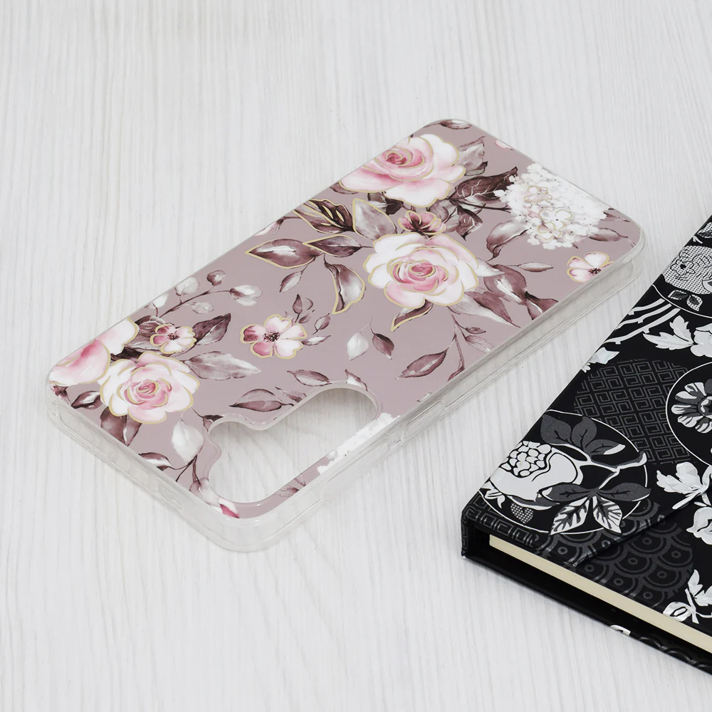 Case for Samsung Galaxy S24+ S926, Techsuit, Marble, Gray - Image 4