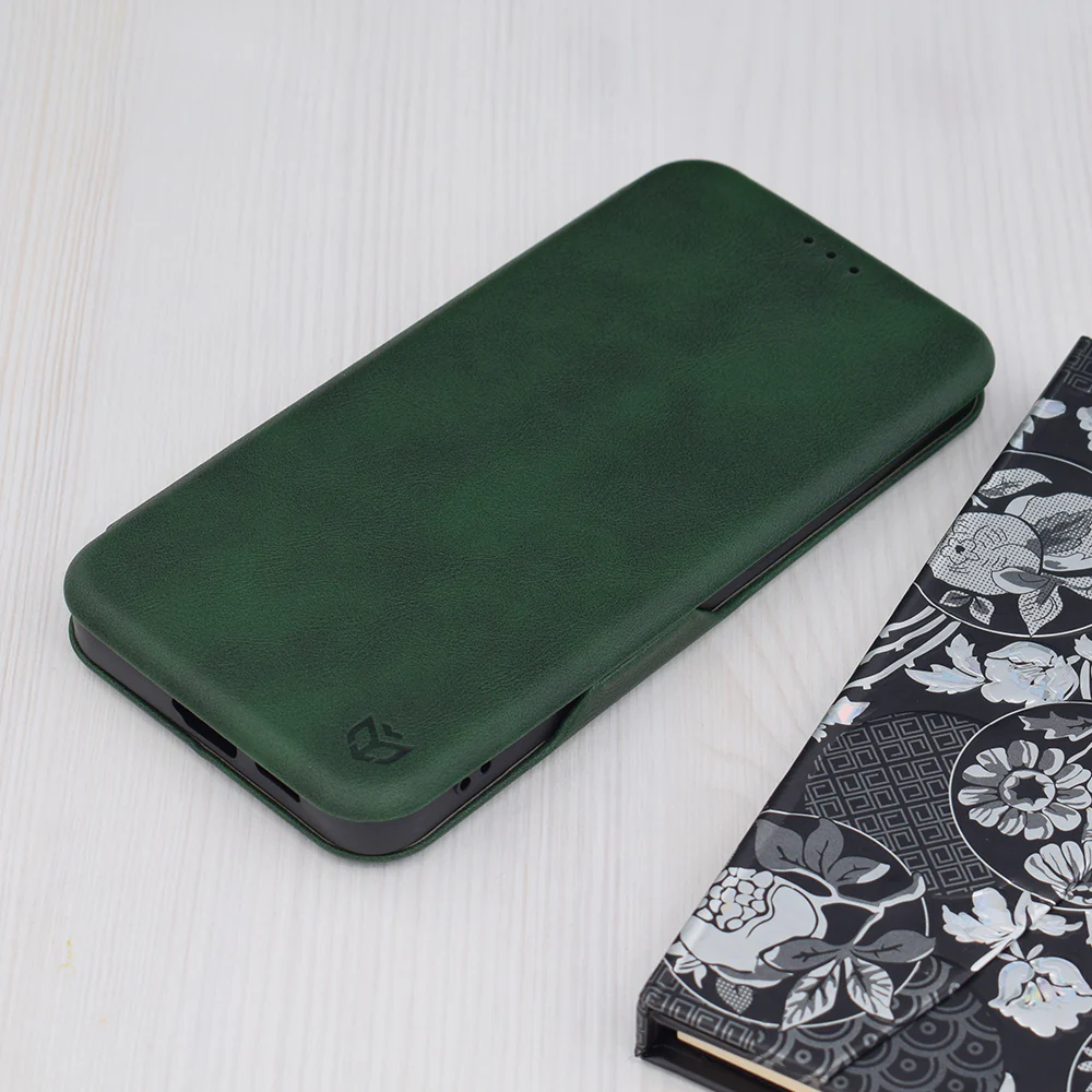 Case for Samsung Galaxy S24+ S926, Techsuit, Safe Wallet Plus, Green - Image 4