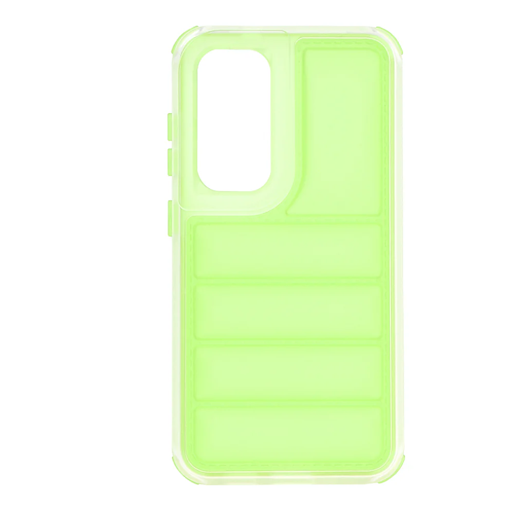 Case for Samsung Galaxy S24+ S926, Techsuit, Wave Shield, Green - Image 2