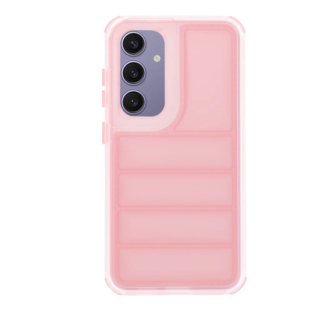 Case for Samsung Galaxy S24+ S926, Techsuit, Wave Shield, Pink - Image 3