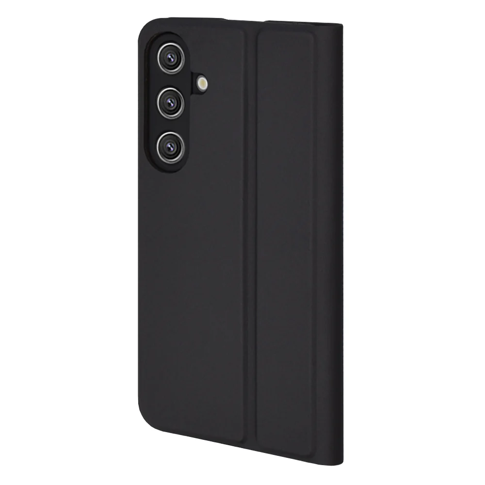 Case for Samsung Galaxy S24 S921, Techsuit, Magskin Book, Black - Image 3