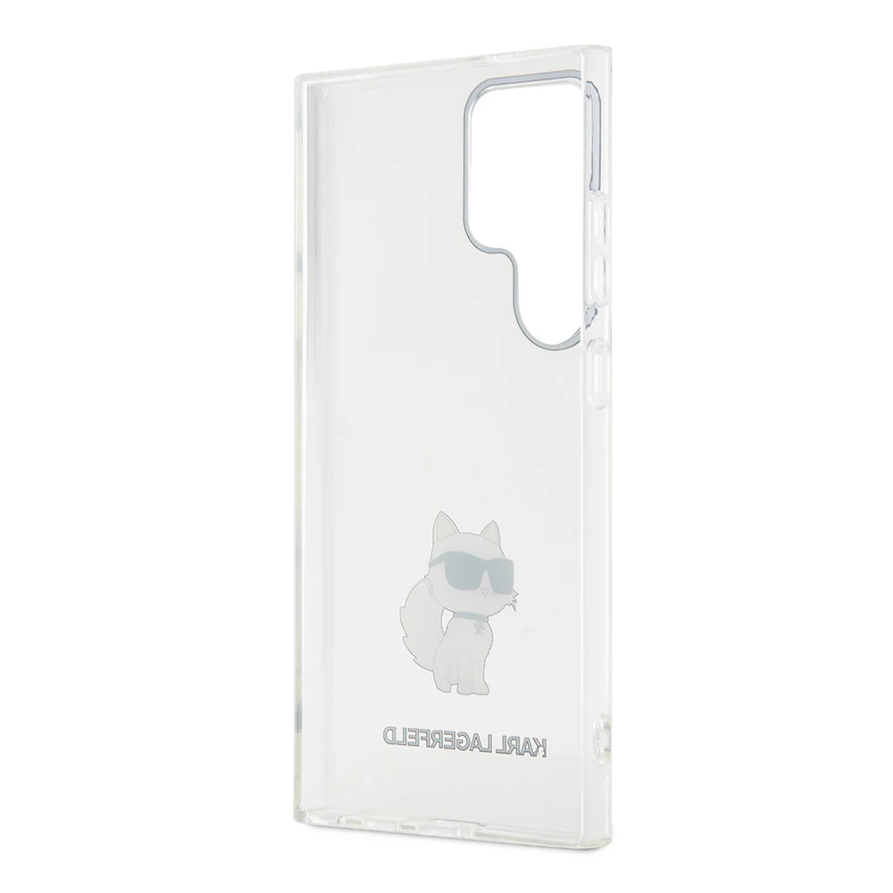 Case for Samsung Galaxy S24 Ultra S928, Karl Lagerfeld, IML Luxury Choupette, Transparent - Image 6