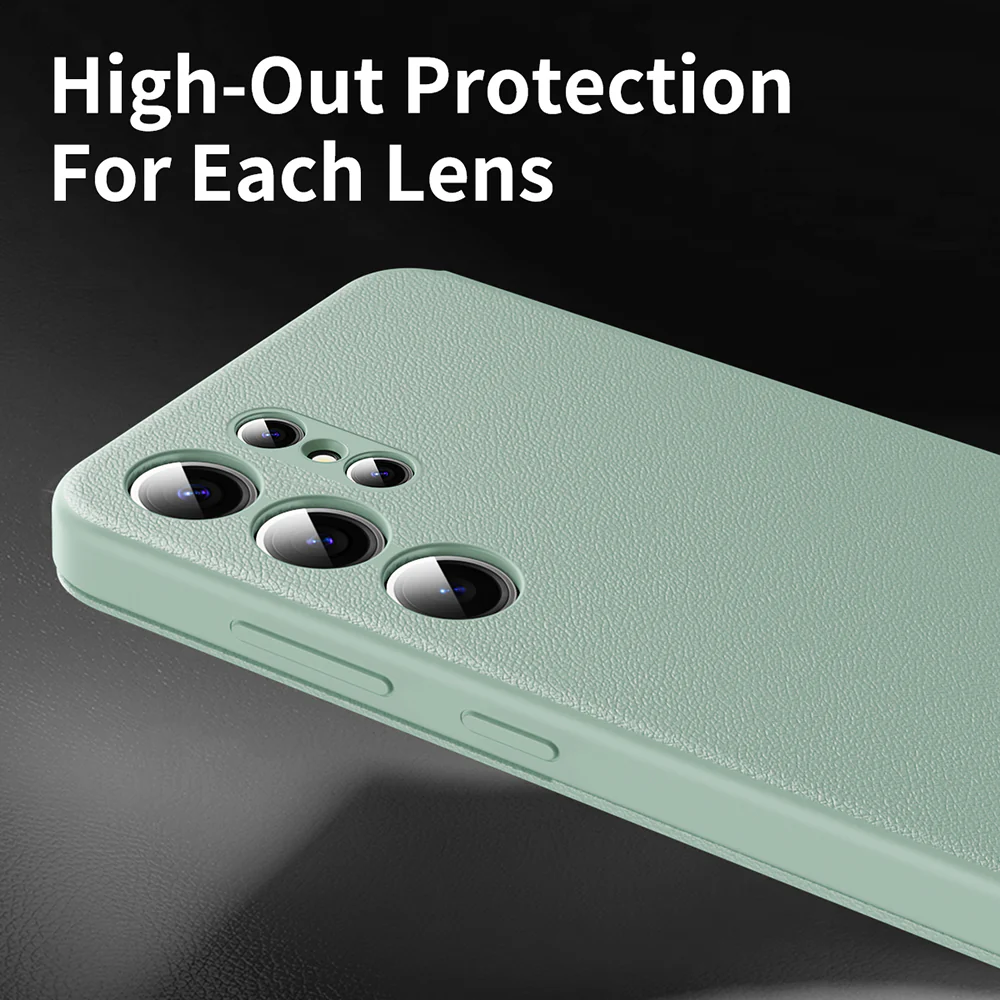 Case for Samsung Galaxy S24 Ultra S928, Techsuit, SmartView, Green - Image 5