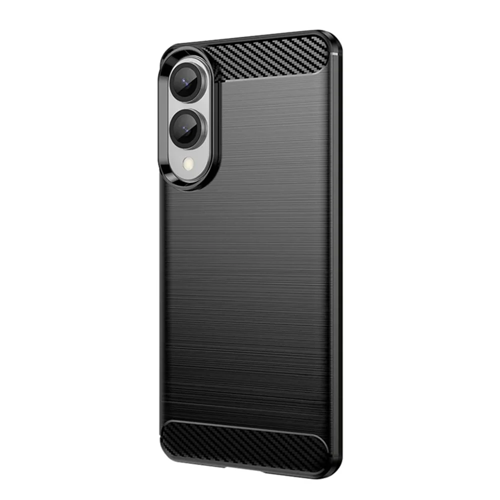 Case for Samsung Galaxy S25 Edge S937, Techsuit, Carbon, Black - Image 2